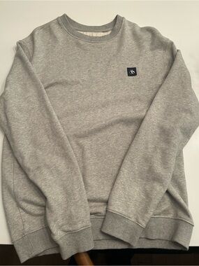 Scotch & Soda Light Gray Crewneck Sweatshirt